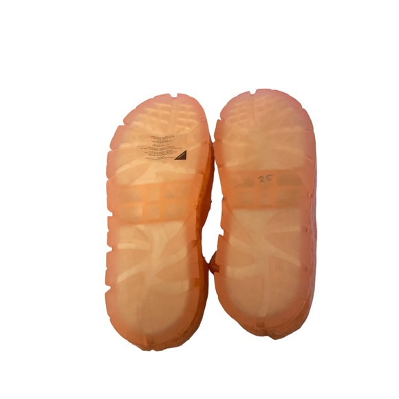 Ugg plush pink criss cross slippers size 10 NWOT slingback upper lining 80% wool - Picture 5 of 5